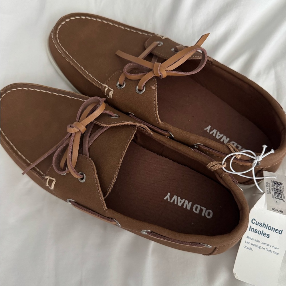 Old Navy Men's Tan Boat Shoes
